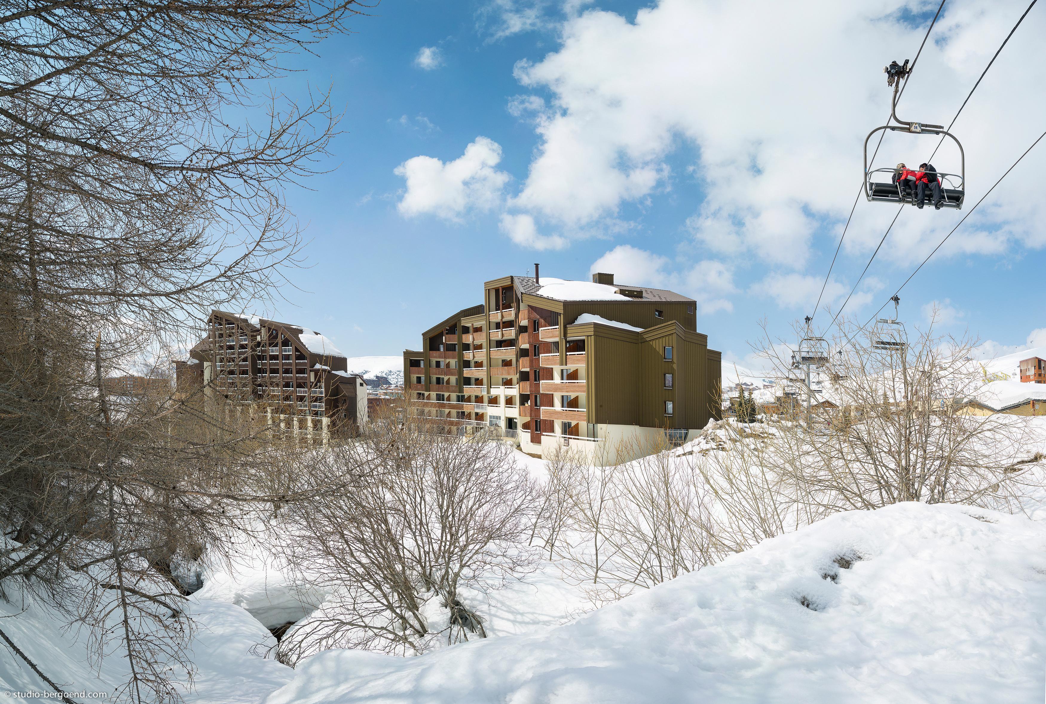 Residence Pierre & Vacances Les Bergers Alpe d'Huez Exteriér fotografie