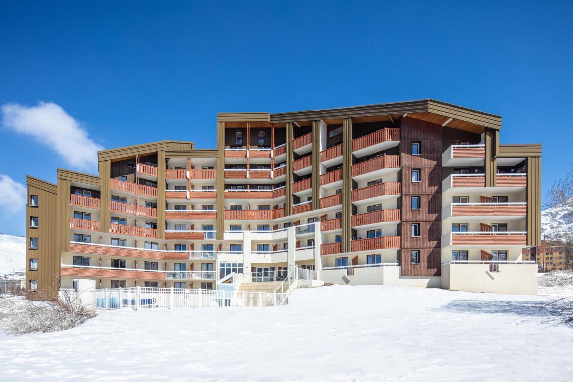 Residence Pierre & Vacances Les Bergers Alpe d'Huez Exteriér fotografie