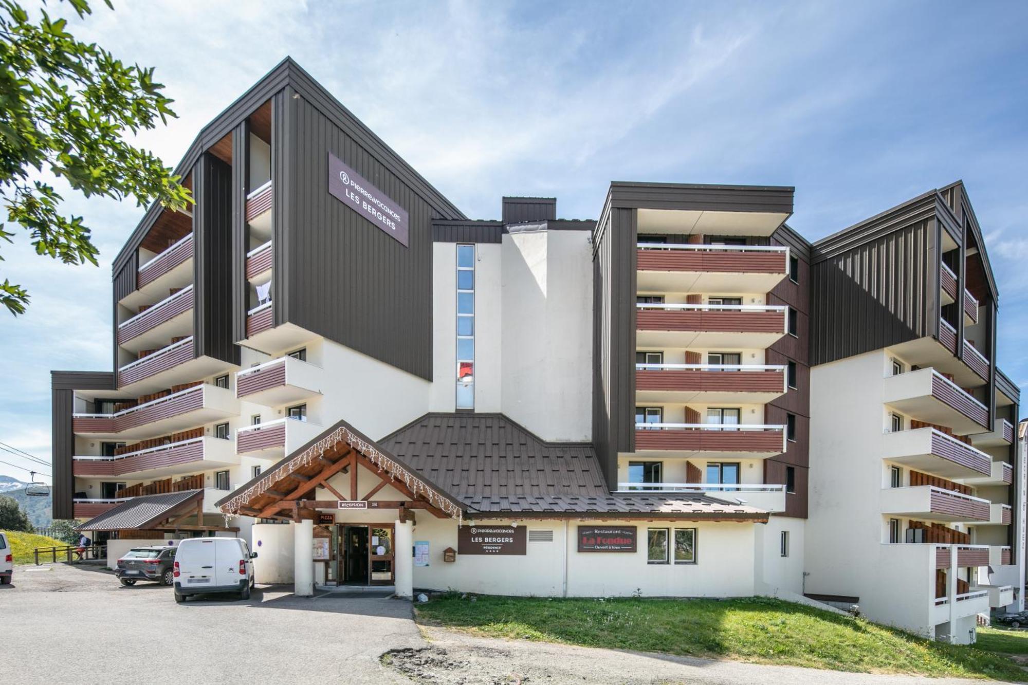 Residence Pierre & Vacances Les Bergers Alpe d'Huez Exteriér fotografie